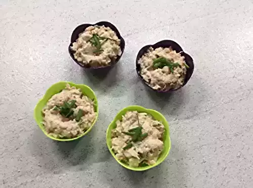 Verrines aux 2 saumons