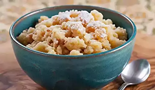 Verrines de boudin blanc à la pomme