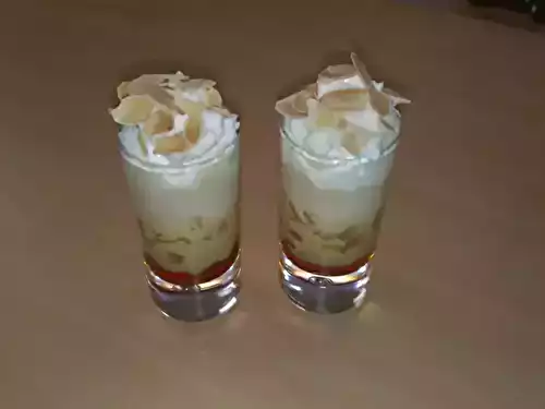 Verrines façon tarte tatin