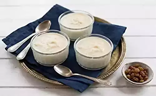 Recette riz au lait facile