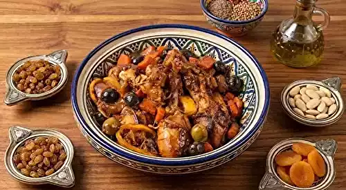 Tajine de poulet aux épices facile