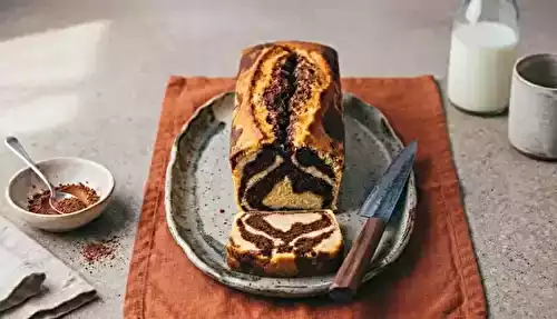Marbré au chocolat