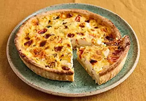 Quiche au saumon fumé