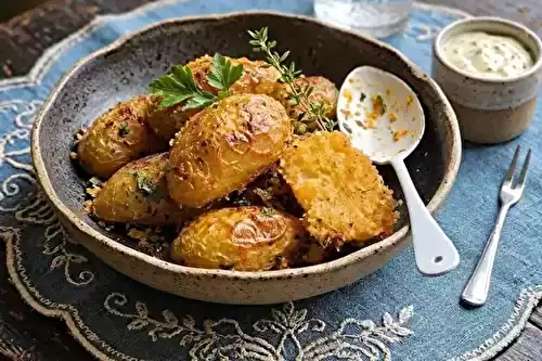 Pommes de terre croustillantes au parmesan