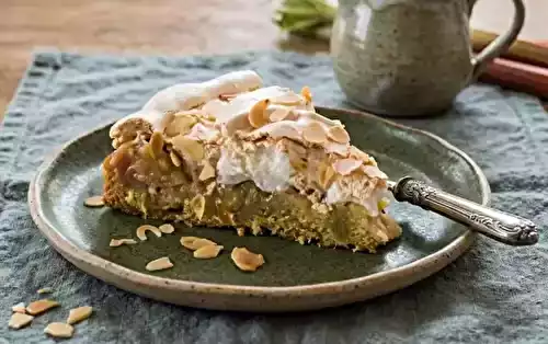 Recette tarte à la rhubarbe