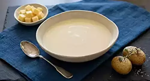 Aligot de pommes de terre au Cantal