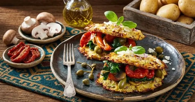 Burger italien aux légumes