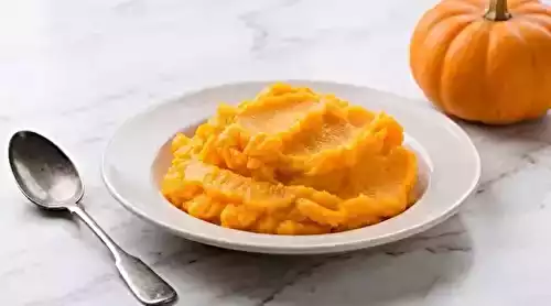 Purée crémeuse aux pommes de terre et au potiron
