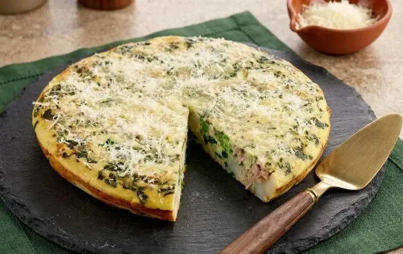 Tortilla espagnole revisitée au thon et rapinis