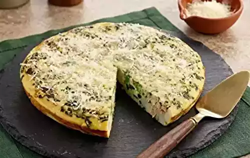 Tortilla espagnole revisitée au thon et rapinis