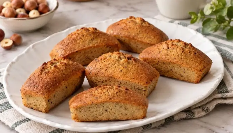 Financiers moelleux à la noisette à l’Airfryer