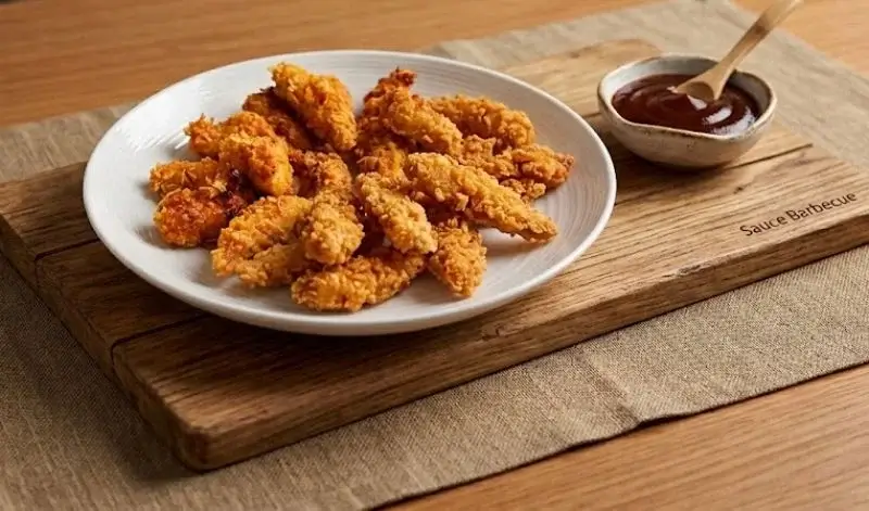 Poulet pané au Air Fryer