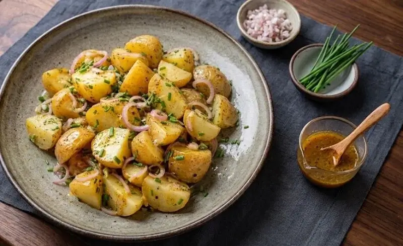 Salade tiède d'automne au sirop d'érable