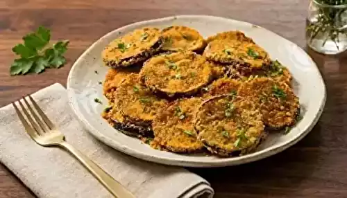 Aubergines panées à l’Airfryer
