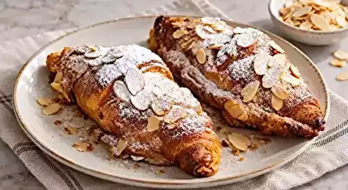 Croissants aux amandes dorés et gourmands à l’Airfryer