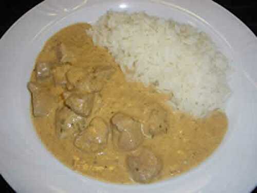 Aiguillette dinde curry cookeo - recette facile à la maison.