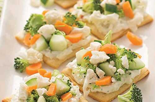 Apéro entrée de légumes - apéro ou entrée pour vos plats