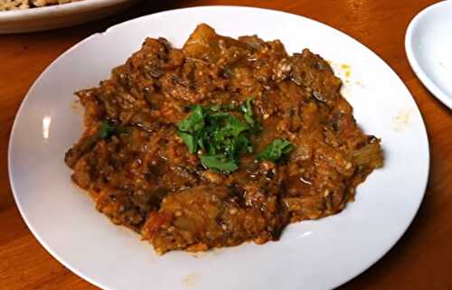 Aubergines à la marocaine - recette Zaalouk pour votre entrée.