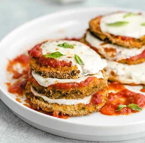 Aubergines au four à la mozzarella - pour votre entrée ou apéro de soirée