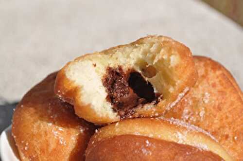 Beignets chocolat bananes sans gluten - recette facile