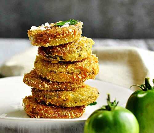 Beignets de tomates vertes - délice pour accompagner vos plats