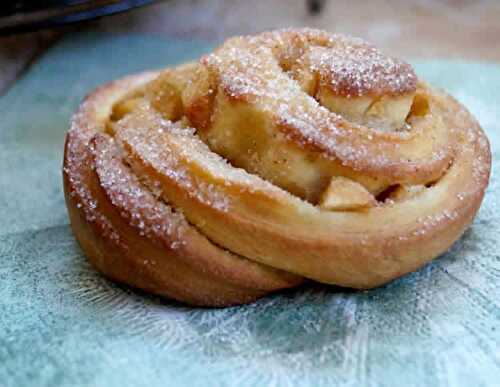 Beignets escargots aux pommes au thermomix - délice pour votre goûter