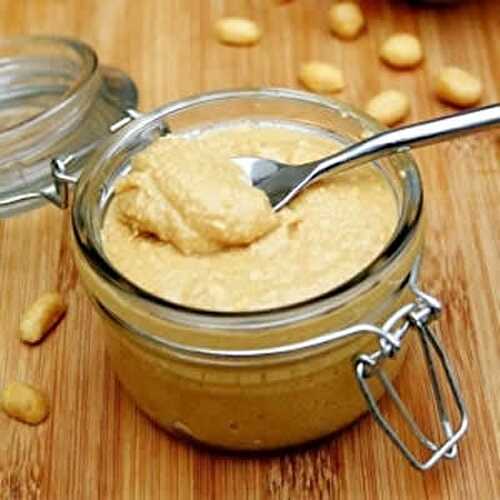 Beurre de cacahuete avec thermomix - recette facile.