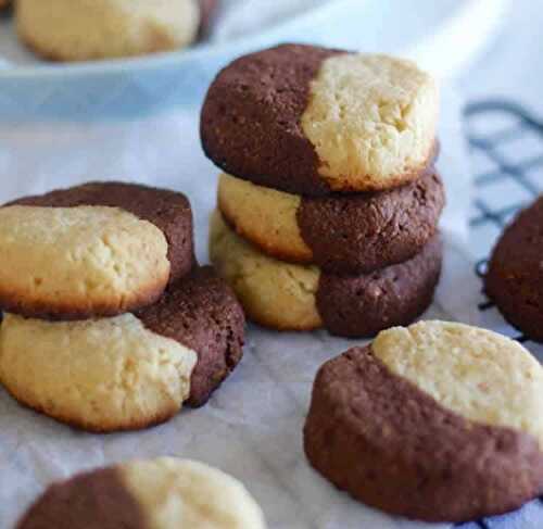 Biscuit à la vanille et au chocolat - pour accompagner votre tasse du café