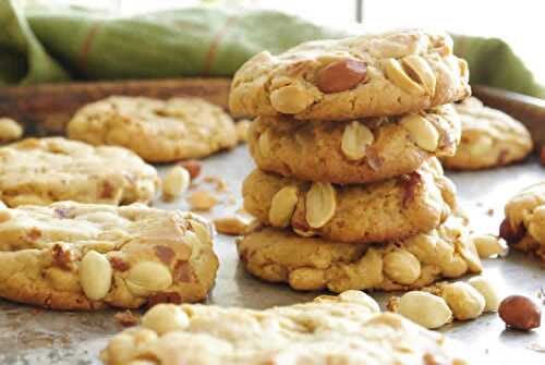 Biscuits au beurre de cacahuètes au thermomix - les cookies du goûter.