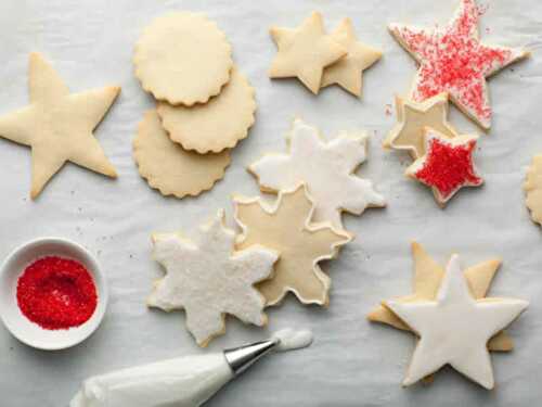 Biscuits au sucre - gâteaux sucrés et légers pour votre goûter.