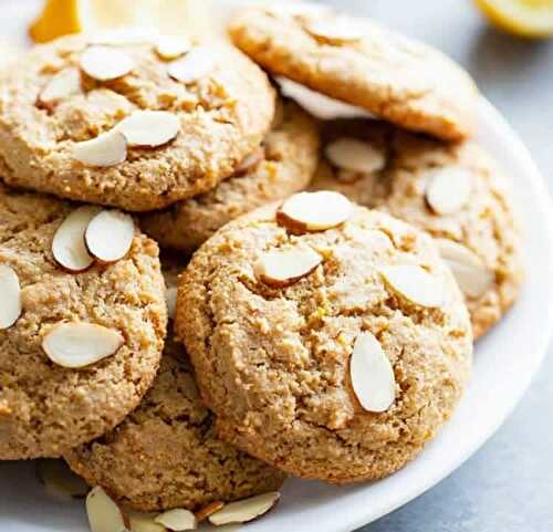 Biscuits aux amandes et citron au thermomix - cookies pour votre goûter,
