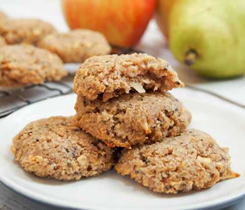 Biscuits aux pomme et poire - pour accompagner votre tasse du café