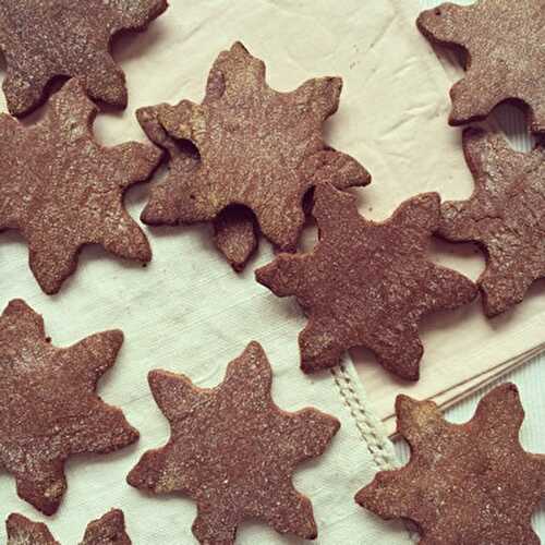 Biscuits fins a la noix de coco et au chocolat sans gluten