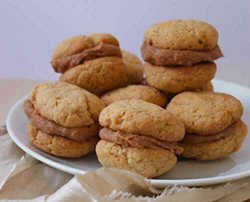 Biscuits fourrés crème de café au thermomix - recette thermomix.