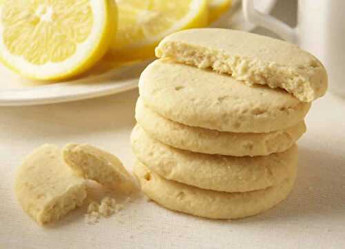 Biscuits sablés au citron au thermomix - pour votre goûter.