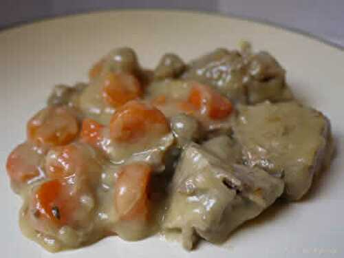 Blanquette de veau au cookeo - recette cookeo facile à la maison.