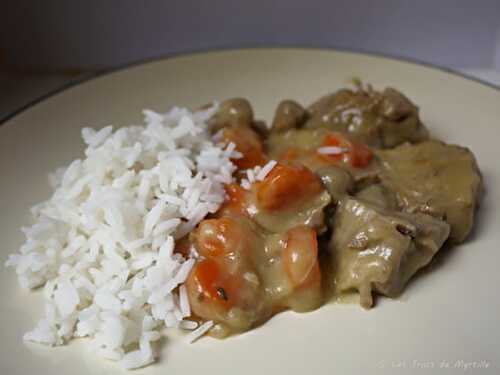 Blanquette de veau avec thermomix - recette facile.