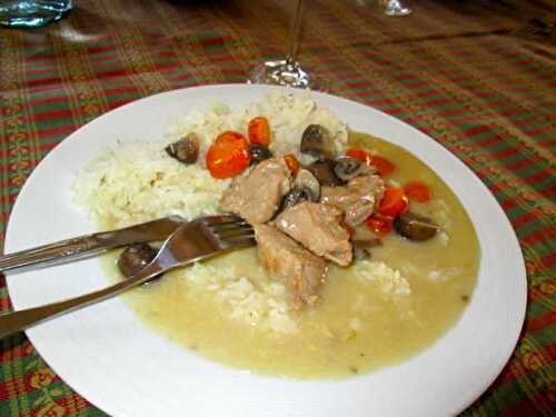 Blanquette de veau champignons carottes cookeo - recette cookeo