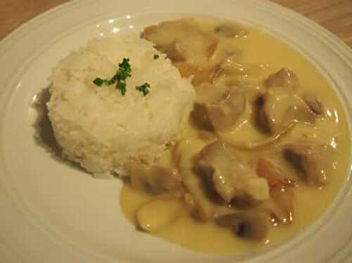 Blanquette veau champignon cookeo - facile et rapide avec votre cookeo.