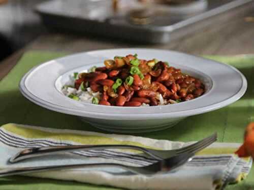 Boeuf aux haricots rouges et carottes au cookeo - votre plat de dîner.