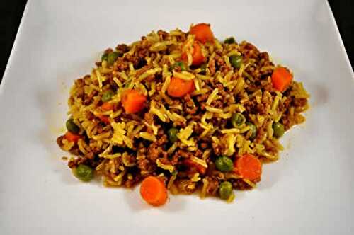 Boeuf riz legumes cookeo - un plat délicieux pour votre dîner.