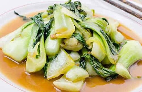 Bok choy cookeo - recette facile pour ce plat avec cookeo.