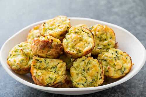 Bouchees de courgettes avec thermomix - recette thermomix.