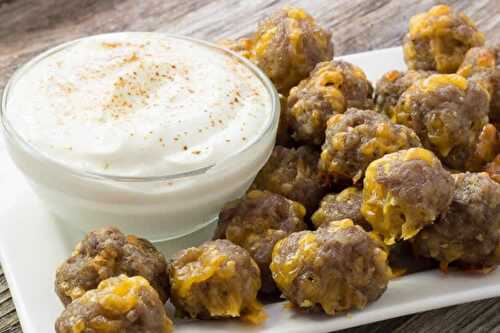 Boulettes apéritif de boeuf au fromage - un apéro pour votre soirée