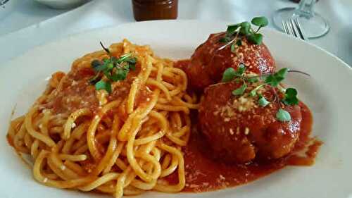 Boulettes de veau aux pates cookeo - un dîner délicieux avec le cookeo.