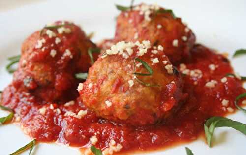 Boulettes de viande à la sauce tomate au thermomix - la recette facile