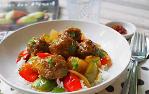 Boulettes de viande aux poivrons au cookeo - recette cookeo.