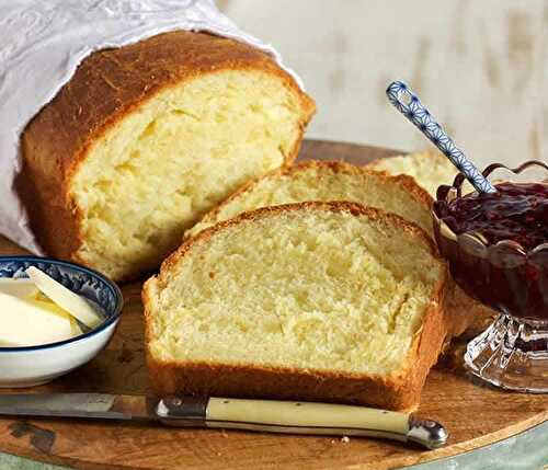 Brioche délicieuse au thermomix - pour votre petit déjeuner.