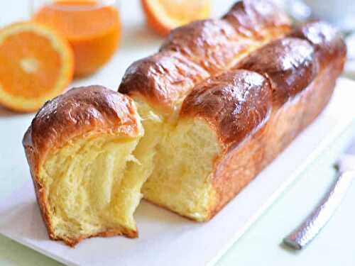 Brioche facile et inratable - fait maison pour accompagner la tasse du café