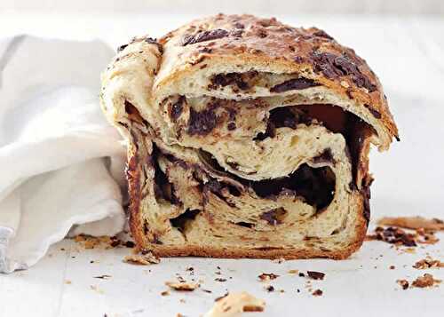 Brioche moelleuse au chocolat - la recette facile à la maison